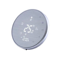 Wi-Fi терморегулятор сенсорный in-therm PWT 600 SILVER для теплого пола, серебряный